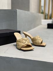 Bottega Veneta BV Lido Sandals Beige - 5