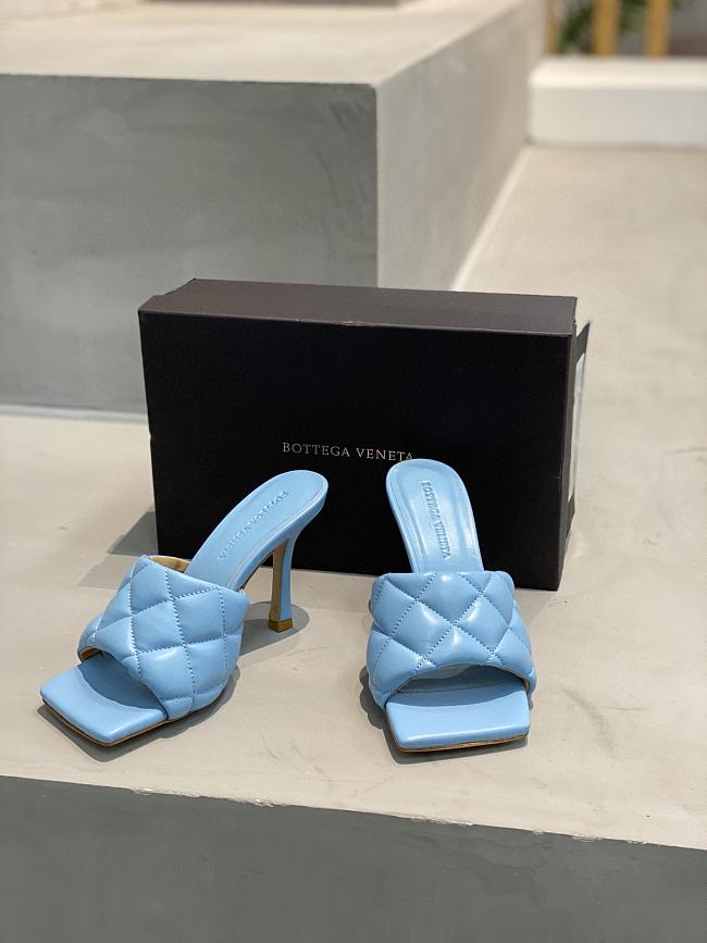 Bottega Veneta BV Lido Sandals Light Blue - 1