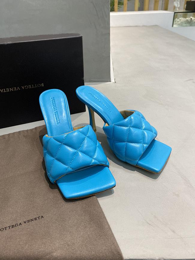 Bottega Veneta BV Lido Sandals Blue - 1