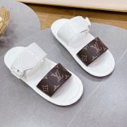 Louis Vuitton Sandals White - 4