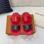 Louis Vuitton Sandals Red - 3