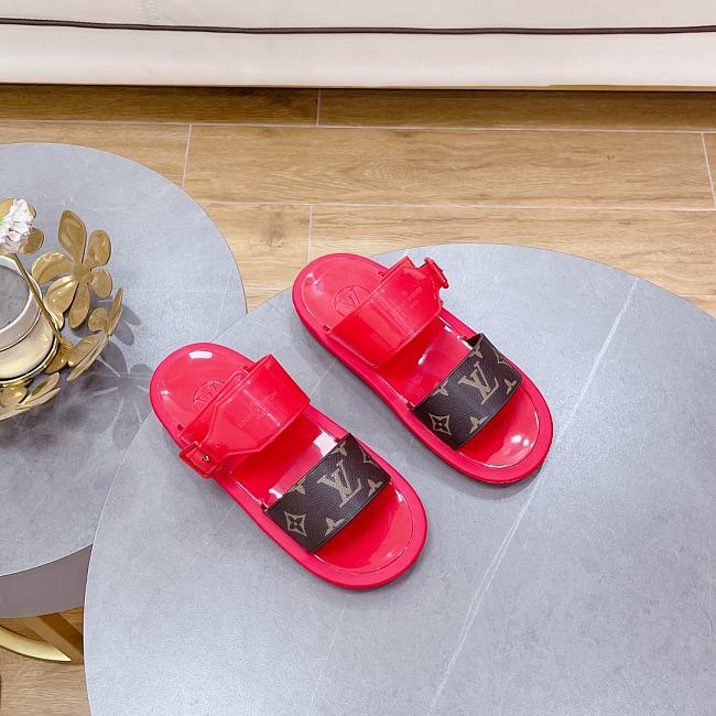 Louis Vuitton Sandals Red - 1