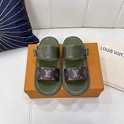 Louis Vuitton Sandals Green - 5