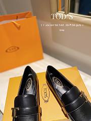 TOD'S LOAFERS LEATHER IN BLACK - 3