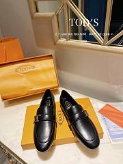 TOD'S LOAFERS LEATHER IN BLACK - 2