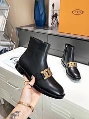 TOD'S BOOTS LEATHER IN BLACK TD416412290 - 3