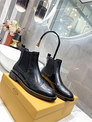 TOD'S BOOTS LEATHER IN BLACK TD416409290  - 1