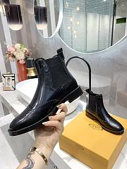 TOD'S BOOTS LEATHER IN BLACK TD416409290  - 4