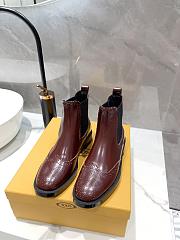 TOD'S BOOTS LEATHER IN RED TD416408290 - 2