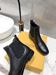 TOD'S BOOTS LEATHER IN BLACK TD416407290 - 5