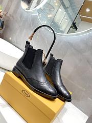 TOD'S BOOTS LEATHER IN BLACK TD416407290 - 1