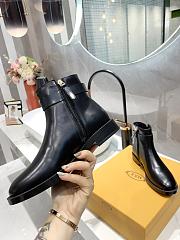 TOD'S BOOTS LEATHER IN BLACK TD416406270 - 2