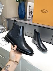 TOD'S BOOTS LEATHER IN BLACK TD416403250 - 5