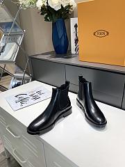 TOD'S BOOTS LEATHER IN BLACK TD416403250 - 2