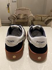 Fendi Match Low top in black suede - 4