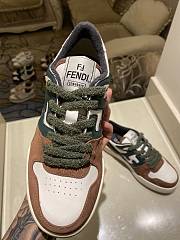 Fendi Match Low top in brown suede - 2