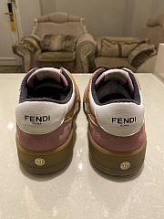 Fendi Match Low top in pink suede - 5