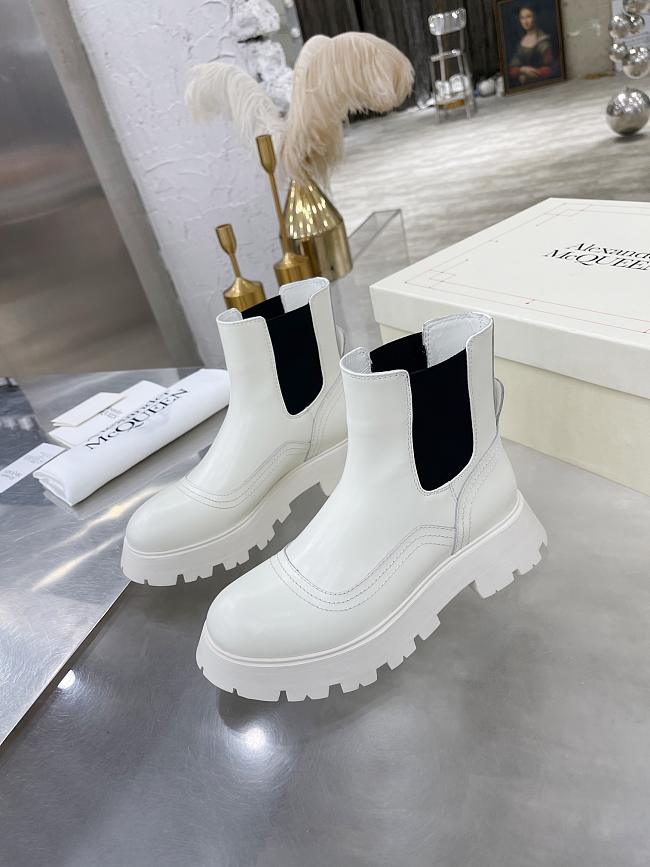 Alexander McQueen Boots White - 1