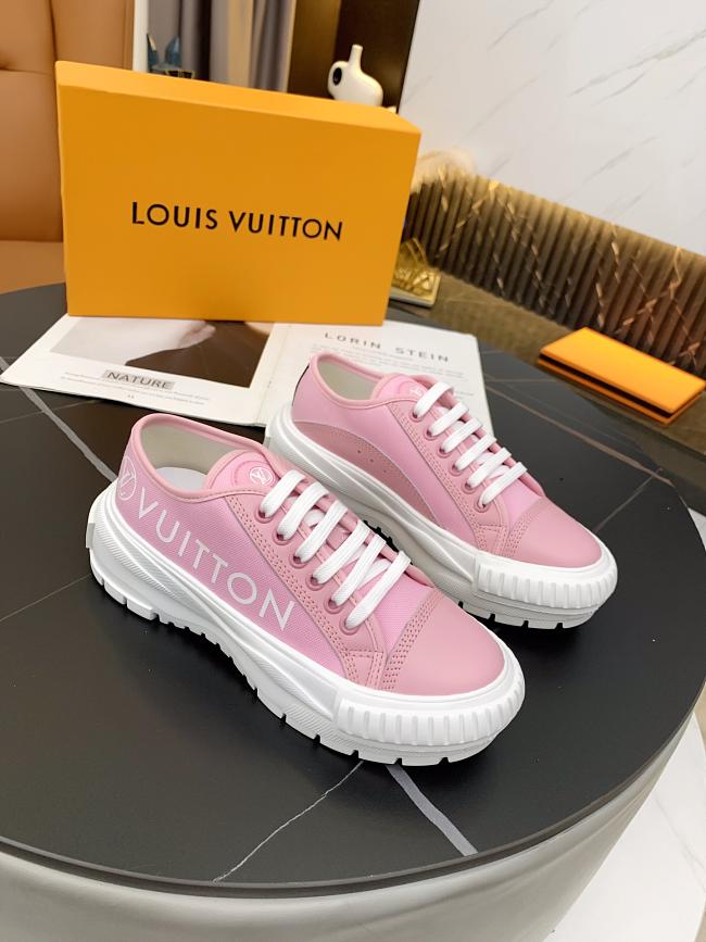 LV SQUAD SNEAKER  PINK - 1