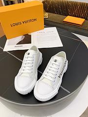 LV SQUAD SNEAKER WHITE - 3