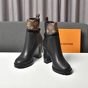 LOUIS VUITTION ANKLE BOOT- TEXTURES ON SHOES - 1