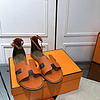 Hermes Oran ankle sandals Orange - 3