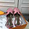 Hermes Oran ankle sandals Pink - 1