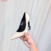 YSL SIGNATURE WHITE HEEL - 5