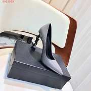 YSL SIGNATURE GRAY HEEL - 3