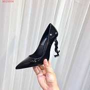 YSL SIGNATURE BLACK HEEL - 6