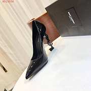 YSL SIGNATURE BLACK HEEL - 4