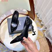 YSL SIGNATURE BLACK HEEL - 3