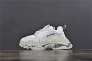 Balenciaga Triple S White Clear Sole 544351 W09E 19000 - 1