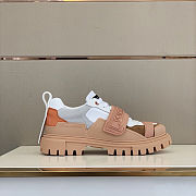 Dolce & Gabbana low sneaker pink  white beige - 1