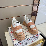 Dolce & Gabbana low sneaker pink  white beige - 2