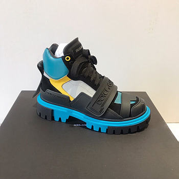 Dolce & Gabbana high sneaker black blue