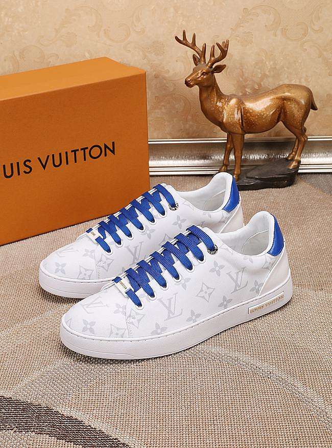 Louis Vuitton Luxembourg Sneaker Blue Shoeslace - 1