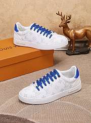 Louis Vuitton Luxembourg Sneaker Blue Shoeslace - 3