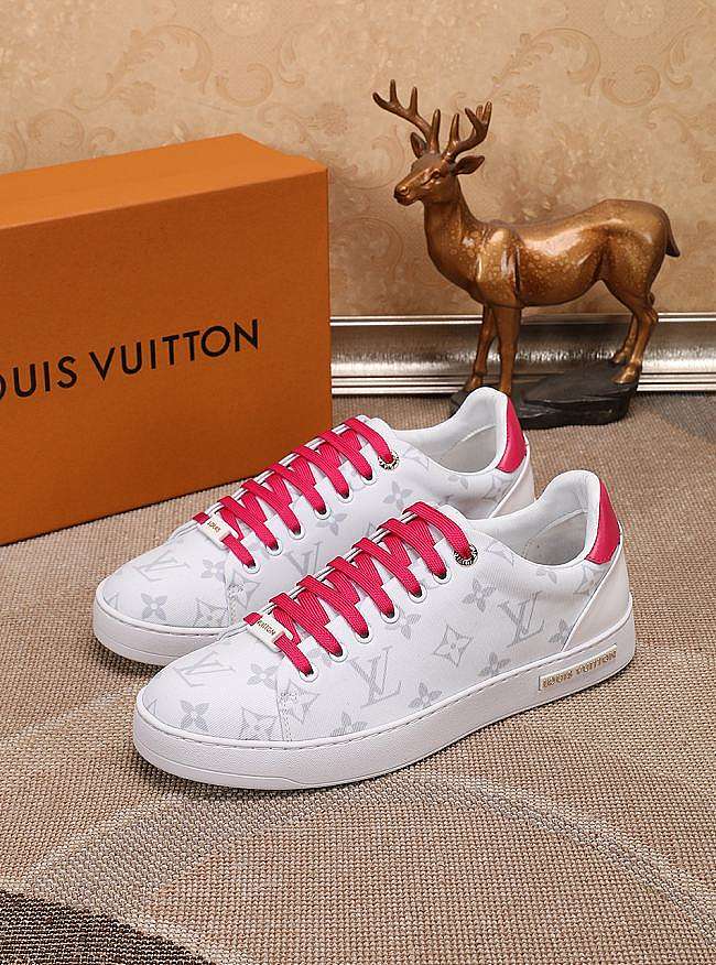 Louis Vuitton Luxembourg Sneaker Pink Shoeslace - 1