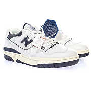 New Balance 550 Aime Leon Dore White Navy - BB550ALF - 6