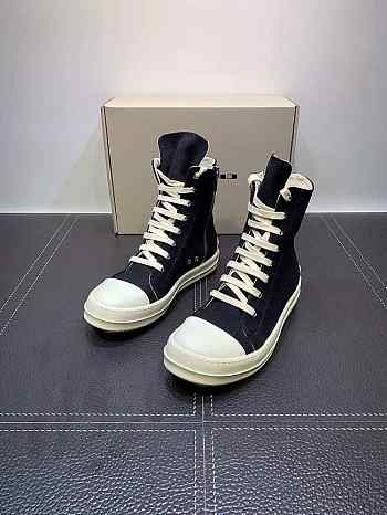 Rick Owens DRKSHDW Phlegethon High Top Black DU21S2800 TNAPH2 911