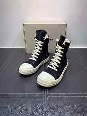 Rick Owens DRKSHDW Phlegethon High Top Black DU21S2800 TNAPH2 911 - 4