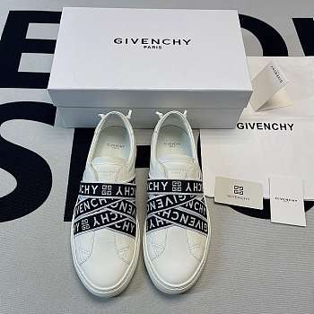 Gucci G Rhombus Slip-On White