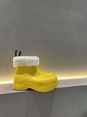 Bottega Veneta Yellow Short Winter Boots - 3