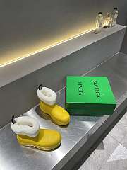 Bottega Veneta Yellow Short Winter Boots - 2