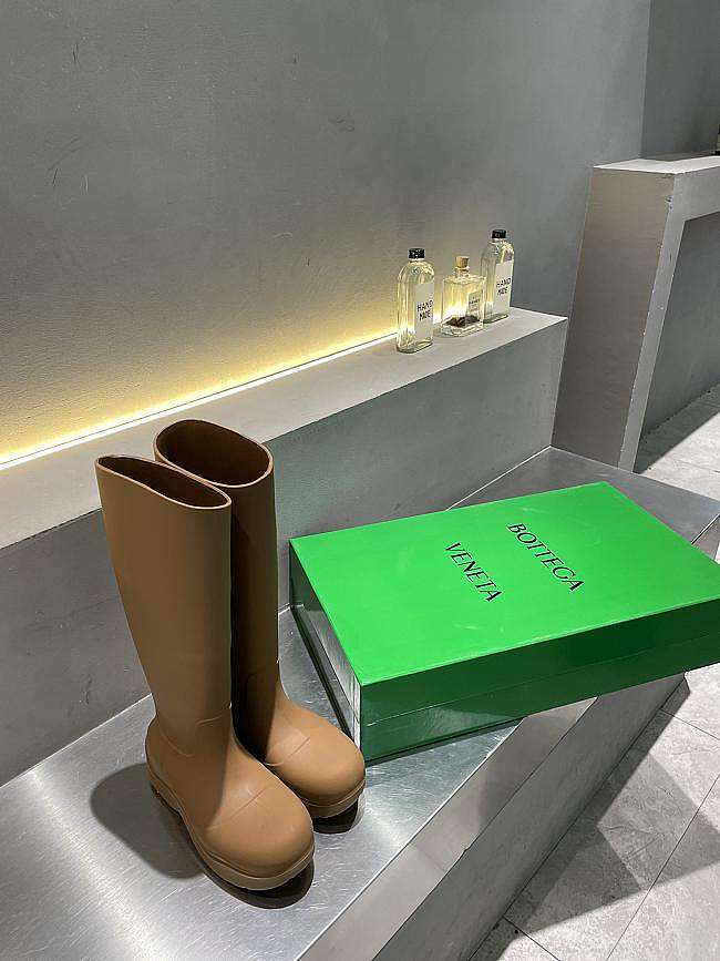 Bottega Veneta Yellow Winter Boots - 1