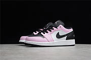 AIR JORDAN 1 LOW GS LIGHT ARCTIC PINKWHITEBLACK 554723-601 - 2