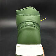 Air Jordan 1 Retro High Olive Canvas 555088-300 - 5