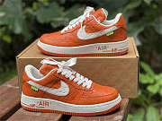 Louis Vuitton x Nike Air Force 1 Orange - 6