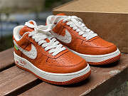 Louis Vuitton x Nike Air Force 1 Orange - 4